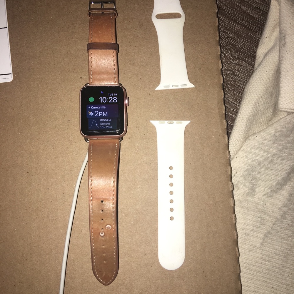 Series 2 rose gold Apple Watch (42mm)